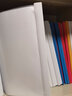 慢作 特厚拉杆夹抽杆夹a4 2.5cm抽杆文件夹加厚拉杆文件夹大容量大号书皮夹子 【特厚2.5cm】可夹230张 白色10个 实拍图