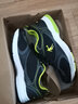 乔丹QIAODAN男鞋2025秋冬季轻便跑步运动鞋男士休闲旅游慢跑鞋子 黑色/亮绿（297网面） 39 实拍图