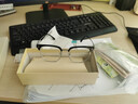 蔡司（ZEISS）镜片近视眼镜框男半框防蓝光辐射可配带散光度数眼睛女钛合金镜架 升级钛材 黑银 配康美达1.56防雾防蓝光 0-600度 实拍图