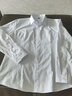 鸾姿白色衬衫女长袖职业衬衫正装工作服工装修身显瘦外穿打底衬衣 纯白长袖 3XL 125-135斤 实拍图