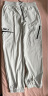 CABBEEN卡宾商场同款男装撞色织唛束脚休闲裤2022夏新款潮流Y3222126009 浅灰色16 52/180/XL 晒单实拍图