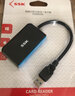 飚王（SSK） 高速USB3.0多合一读卡器 SD 手机电脑双接口读卡器TF内存卡 单反相机读卡器 SCRS028  2.0 CF读卡器 实拍图