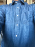 第五季 新品牛仔衬衫男长袖修身百搭纯蓝色衬衣男士外穿牛仔衬衣 浅蓝色SFL5S180 43(体重参考81-85kg) 晒单实拍图