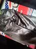威轩皮裤男士冬季加绒加厚皮毛一体外卖骑行代驾摩托车机车护膝皮裤子 黑色 2XL 适合130-145斤 实拍图