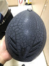 酷峰 专业滑雪头盔男女儿童成人滑雪装备雪盔保暖安全帽护具单板双板 裂纹黑（无雪镜） M码（头围55-58CM） 实拍图