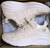 斯凯奇（Skechers）运动鞋女糕糕鞋女士绑带休闲运动鞋小白鞋厚底增高117513 乳白色/OFWT 37 实拍图