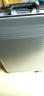 OMI欧米箱包新品黑白格时尚拉杆箱潮流商务休闲通勤铝框男女旅行箱 20英寸 黑格 晒单实拍图