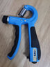 曼影（MANYING）计数握力器男式专业锻炼手力手劲臂肌练手指力腕力康复握手器ll 【蓝色】R型计数握力器 实拍图