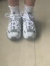 斯凯奇斯凯奇怪兽甜心熊猫鞋休闲运动鞋时尚老爹鞋女 99999693/WGY 白色/灰色 36 实拍图