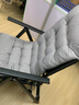 午憩宝躺椅折叠床简易午休午睡床便携医院陪护床家用电脑椅宿舍阳台椅子 【九挡调节】大方管+灰珍珠棉 实拍图
