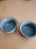 余着 哥窑品茗小茶杯官窑梅子青龙泉青瓷粉青釉功夫茶具 梅子青 1盏 实拍图
