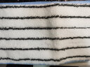 世家平板夹布拖把抹布微纤维高毛拖布 双面清洁干湿两用 32x29.5cm 实拍图