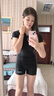 速安视SWANS泳衣女温泉遮肚保守连体专业游泳显瘦海边防晒速干泳装 XL 实拍图