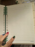 国誉(KOKUYO)Tyakasha塔卡沙联名A5学生活页本记事笔记本子横线纸40张 米色 WSG-RU3MP12-7 实拍图