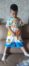 B.Duck小黄鸭童装男童短袖T恤夏季宝宝夏装儿童半袖上衣儿童节礼物 白色 110cm 晒单实拍图