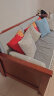 金澈实木沙发床可折叠小户型多功能1.5米推拉坐卧两用1.2客厅1.8双人 红棕色 拉开150*200【送6件套】 晒单实拍图