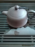 一茗金砂 特价回馈 宜兴紫砂壶茶壶茶具 原矿黑金砂老紫泥 全手工壶200CC金钟壶 实拍图