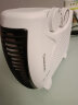 长虹（CHANGHONG） 取暖器电暖器台式暖风机电暖气办公室家用暖器电暖风暖气即热取暖气速热电暖气 圆形温控款白色（1米电源线） 实拍图