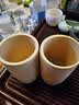 KAKV竹杯子泡茶杯功夫茶杯复古竹子水杯家用水杯喝茶杯老式白酒竹酒杯 高12厘米:容量约400-500ML 2个竹杯 实拍图