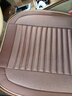 老垫家新款亚麻汽车坐垫四季通用座椅套布艺座垫全包围汽车座套 风雅-活动腰靠-神秘黑-豪华版 朗逸桑塔纳速腾捷达宝来帕萨特 实拍图