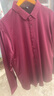 皮尔卡丹（pierre cardin）【5万+已加购】衬衫男士长袖免烫抗皱高弹力中年冰丝商务休闲衬衣 黑色 54/180/2XL【建议132-155斤】 实拍图