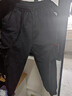 楠子汉 春秋季工装裤男潮牌束脚宽松学生休闲裤子男韩版潮流百搭 黑色B13 XL 实拍图