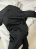 昇亿 儿童紧身衣训练服运动套装健身速干衣弹力保暖足球训练篮球服 【长袖】全黑两件套 110 （22码 适合30-40斤） 实拍图