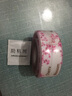 自粘厨房水槽美缝贴洗漱台墙角亚克力透明印花防水条防油防霉胶带 透明粉色樱花 实拍图