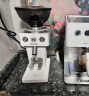 格米莱（GEMILAI）电动咖啡磨豆机意式咖啡豆研磨机磨粉机家用商用 白色9015A 实拍图