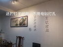 佳得雅新中式客厅装饰画沙发背景墙壁画国画山水画靠山图办公室风景挂画 望云楼A2（原版） 58*168cm宣纸+胡桃色框（较小） 实拍图