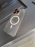 EDDGA【定制金属镜头】 iPhone15pro手机壳 苹果15Pro磁吸壳 MagSafe保护套支持无线充电防摔防磨纯透明 实拍图