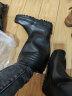 强人棉雨靴 JDMYX708 际华3515加绒保暖防水雨鞋耐磨防雨雪胶鞋 黑 42 晒单实拍图