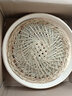 黄一府（HUANG YI FU） 黄一府手工编织竹木蒸笼大小草垫家用蒸小笼包子蒸格笼屉垫 27厘米(适用30蒸笼) 实拍图