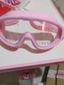 李宁（LI-NING） 儿童泳镜男女童防水防雾高清游泳眼镜泳帽套装宝宝高清游泳装备 【一体大框】粉色 实拍图
