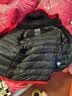 雪中飞羽绒服鸭绒男女士可拆卸帽中长款休闲时尚情侣潮牌冬装外套过年红 红色 3XL (190) 实拍图
