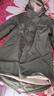 马登工装 美式复古M51鱼尾风衣军大衣派克服棉服中长款外套连帽男 军绿色（版型较为宽松） S 实拍图