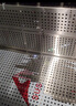 绘晴防盗窗防盗网垫板阳台防护网不锈钢冲孔板防盗网防护栏防漏防坠网 常规厚度【直边】 0.2米*1米 实拍图