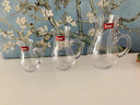 德韦特（DWIGHT）水晶玻璃分酒器白酒分酒盅醒酒器家用带刻度量杯二两公道杯倒酒器 100ml圆款分酒器 实拍图