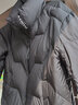 雪中飞女士鹅绒糖果色羽绒服简约百搭日常通勤立领纯色冬季保暖外套潮 黑色 M (165) 实拍图