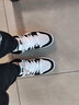 乔丹男鞋滑板鞋皮革面潮流百搭情侣女休闲运动鞋子 【熊猫色】-男 店长推荐 43 实拍图