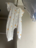 童泰春夏季婴儿床品宝宝用品纯棉防踢被分腿拉链睡袋 橙色 73cm 晒单实拍图