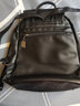 酷奇袋鼠双肩包女2025七夕女士牛皮软皮背包大容量时尚百搭背包女 黑色 实拍图