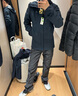 迪卡侬硬壳冲锋衣上衣男女户外防风登山徒步防水夹克风衣运动外套MH150 男款-深灰色 S 实拍图