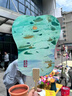 帕提拉 手工自制团扇diy颜料材料包非遗漂漆扇晕染水拓画团建活动送朋友 自制漂漆扇1把扇子 全套材料包 体验一下【随机3色漂漆】 实拍图