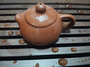尊壶把把壶迷你指尖壶小紫砂壶宜兴把玩壶小容量倒立茶壶茶宠茶桌摆件 西施把把壶 朱泥 10ml 实拍图