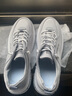 FKF男鞋子男2026新款春夏季运动休闲平板鞋皮面舒适百搭防水小白鞋 RF-F121米灰色 43 实拍图