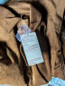 无印良品（MUJI）女式 木棉混 灯芯绒大衣中长款翻领外套女款秋冬季款风衣BDE91C3A 深棕色 XL(165/92A) 晒单实拍图