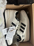阿迪达斯（adidas）三叶草男鞋女鞋 2025冬季时尚潮流休闲鞋  低帮保暖舒适运动板鞋 黑/亮白/男女同款 皮革保暖 41 (255mm) 实拍图