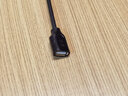 HD-LINK USB2.0 3.0延长线弯头90度直角L形弯头USB线公对母电脑车载手机数据线 USB 2.0线 【上弯】 0.3米 实拍图