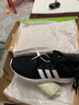 阿迪达斯（adidas）男鞋跑步鞋 25冬季新款缓震轻便夜跑运动鞋网面透气低帮休闲鞋子 新到货/黑白缓震/晒图退5 40.5 （内长250mm） 实拍图